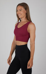 Seamless Multitextured Bra - Our Cafe Story - 90 Degree by Reflex