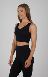 Seamless Multitextured Bra - Our Cafe Story - 90 Degree by Reflex