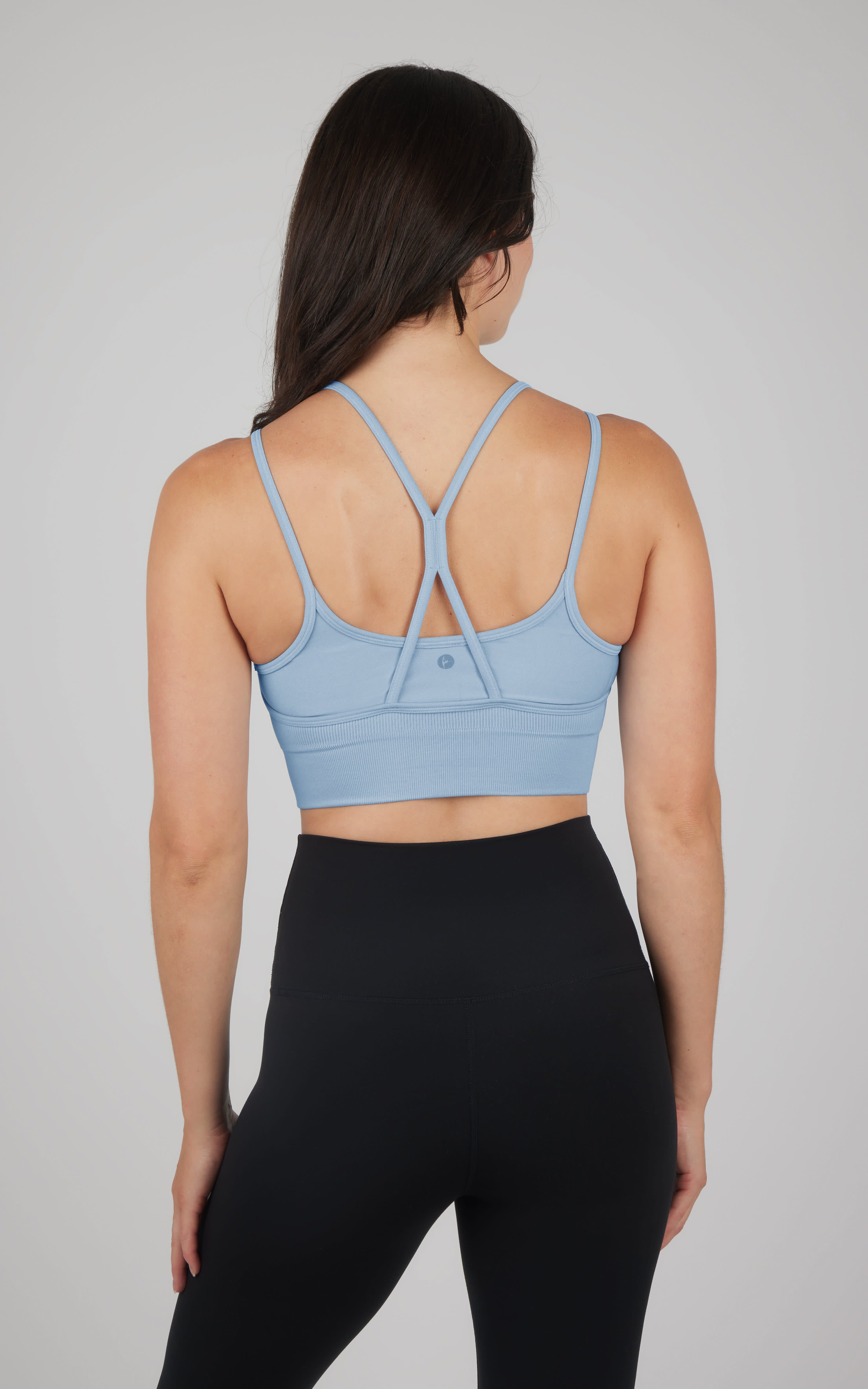 Ribbed Seamless Double Layer Bra - 90 Degree by Reflex