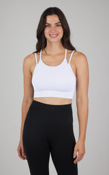 Ribbed Seamless Double Layer Bra - 90 Degree by Reflex