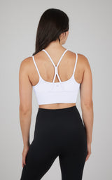 Ribbed Seamless Double Layer Bra - 90 Degree by Reflex