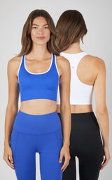 2 PK Seamless Racerback Bra - 90 Degree by Reflex