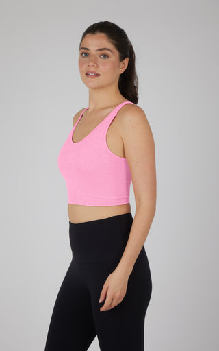 Stonewash 2 PK Scoop Neck Bralette Tank - 90 Degree by Reflex