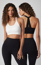 2 PK Stone Washed Seamless Marvella Bra Tank - Our Cafe Story - 90 Degree by Reflex