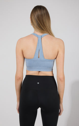 2 PK Stone Washed Seamless Marvella Bra Tank - 90 Degree by Reflex