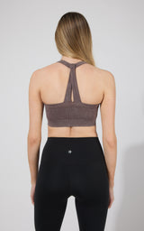 2 PK Stone Washed Seamless Marvella Bra Tank - 90 Degree by Reflex