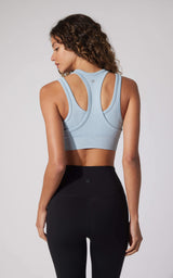 Seamless Ribbed Double Layer Bra - 90 Degree by Reflex