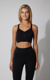 Seamless Darcy Zip Front Bra 2 PK - 90 Degree by Reflex