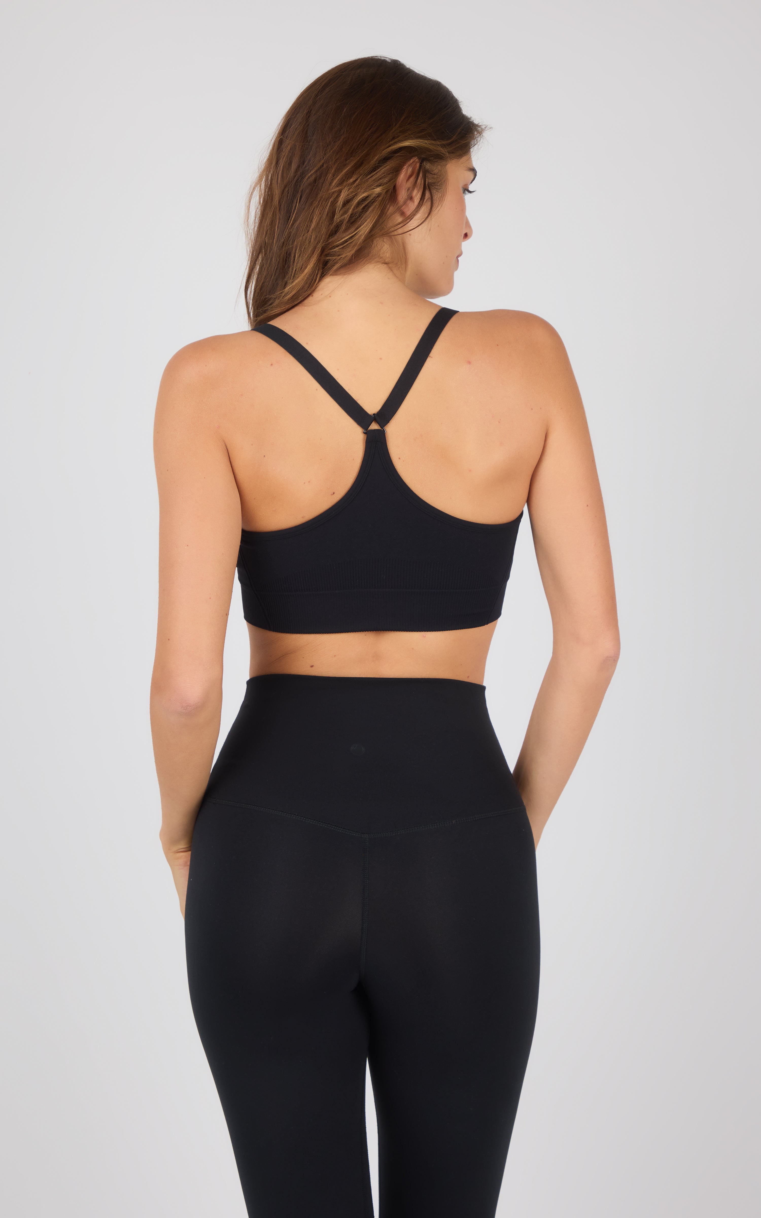 2PK Stone Wash Seamless Ribbed Maelis Bra
