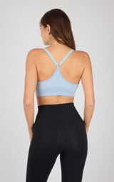 2PK Stone Wash Seamless Ribbed Maelis Bra
