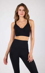 Seamless Rib Kaelis Bra - 90 Degree by Reflex