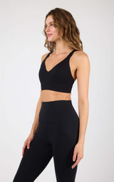Seamless Rib Kaelis Bra - 90 Degree by Reflex