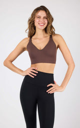 Seamless Rib Kaelis Bra - 90 Degree by Reflex