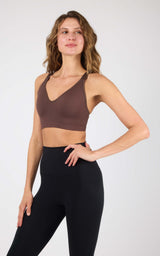Seamless Rib Kaelis Bra - 90 Degree by Reflex