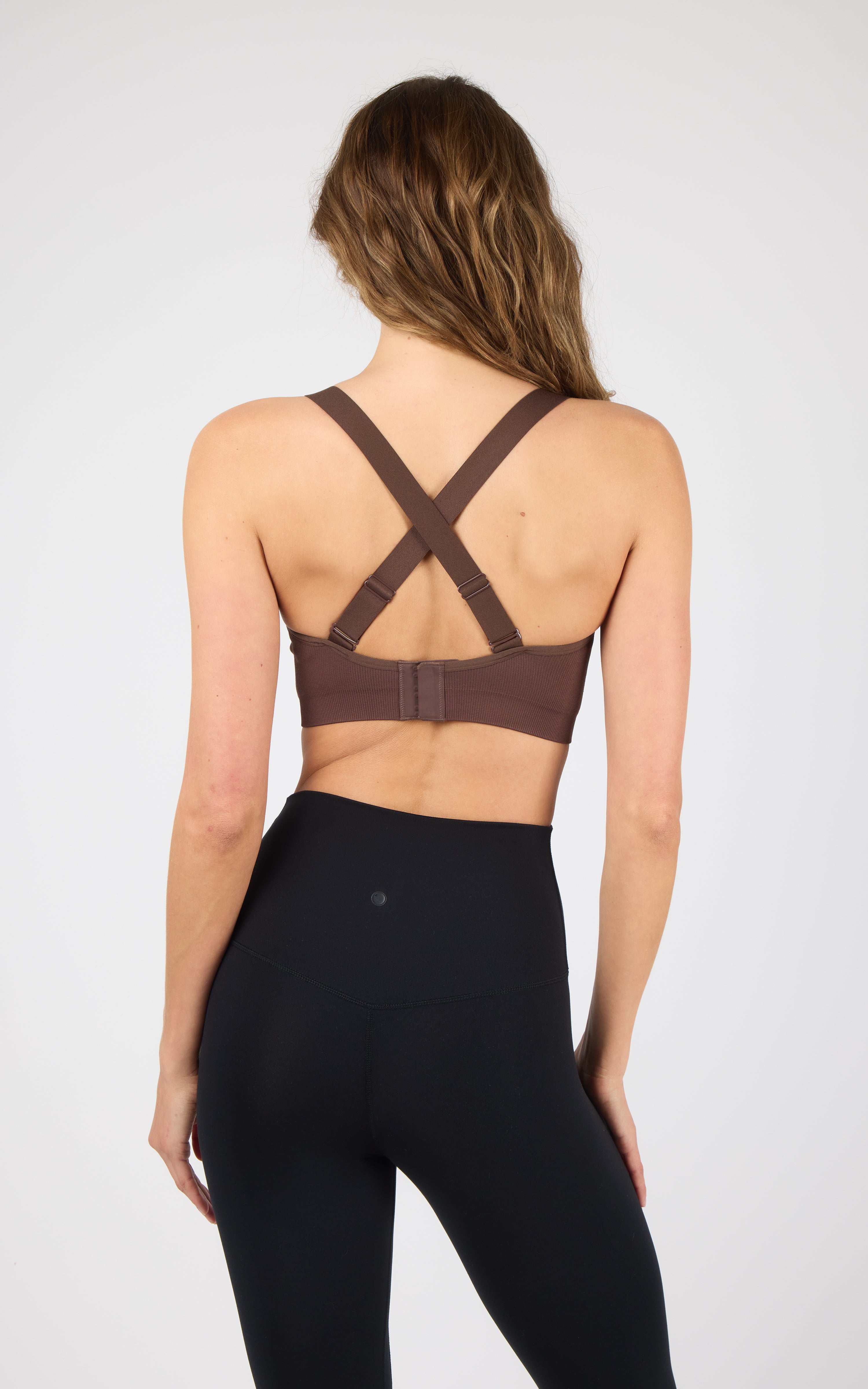 Seamless Rib Kaelis Bra - 90 Degree by Reflex