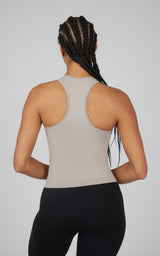 2 PK Seamless Racerback Tank Top with Built in Bra - 90 Degree by Reflex