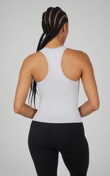 2 PK Seamless Racerback Tank Top with Built in Bra - 90 Degree by Reflex