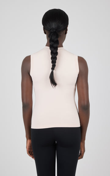2 PK Mock Neck Tank Top