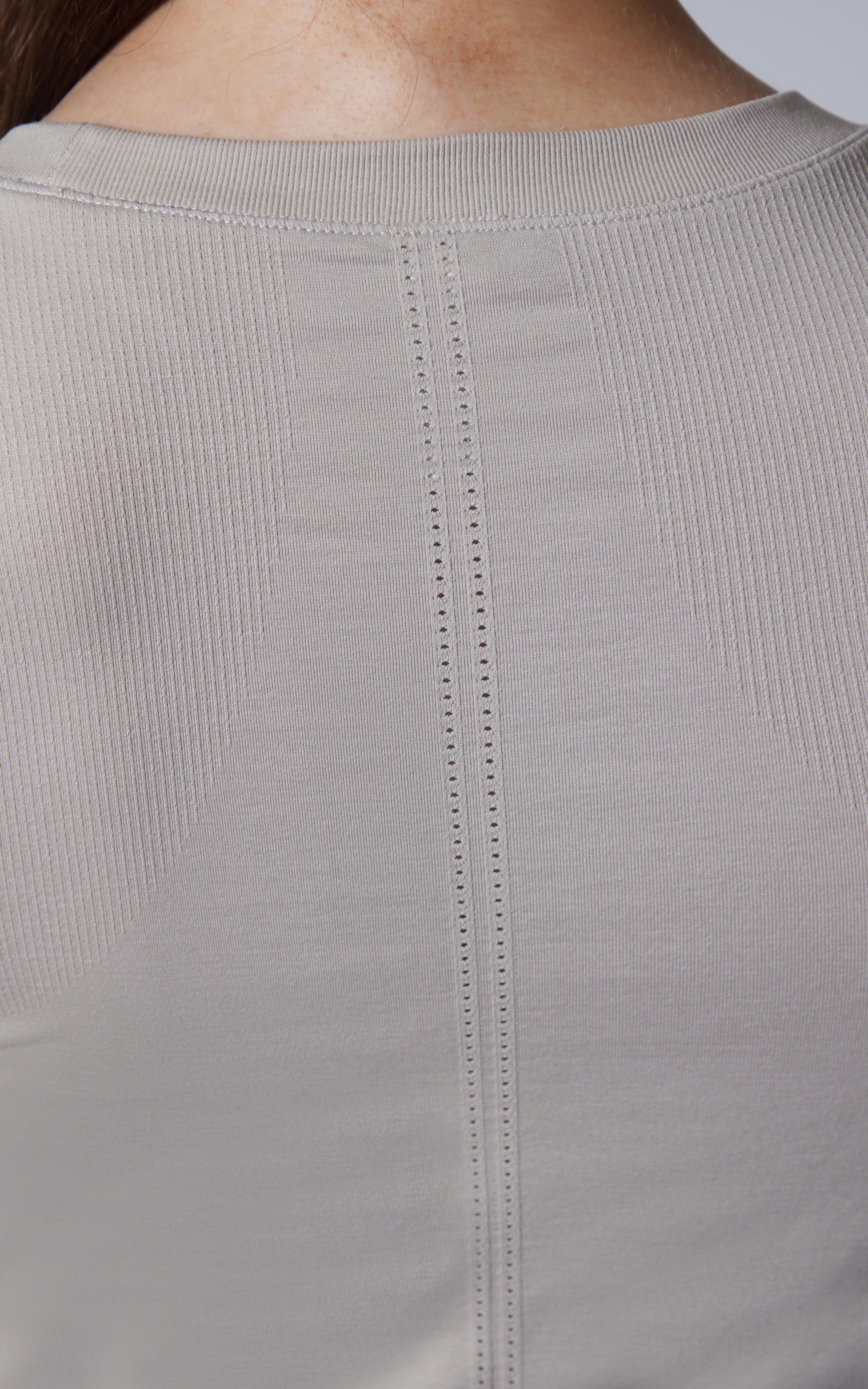 2 PK Seamless Bridgett Short Sleeve Full Length Tee