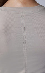 2 PK Seamless Bridgett Short Sleeve Full Length Tee