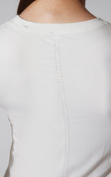 2 PK Seamless Bridgett Short Sleeve Full Length Tee - 90 Degree by Reflex