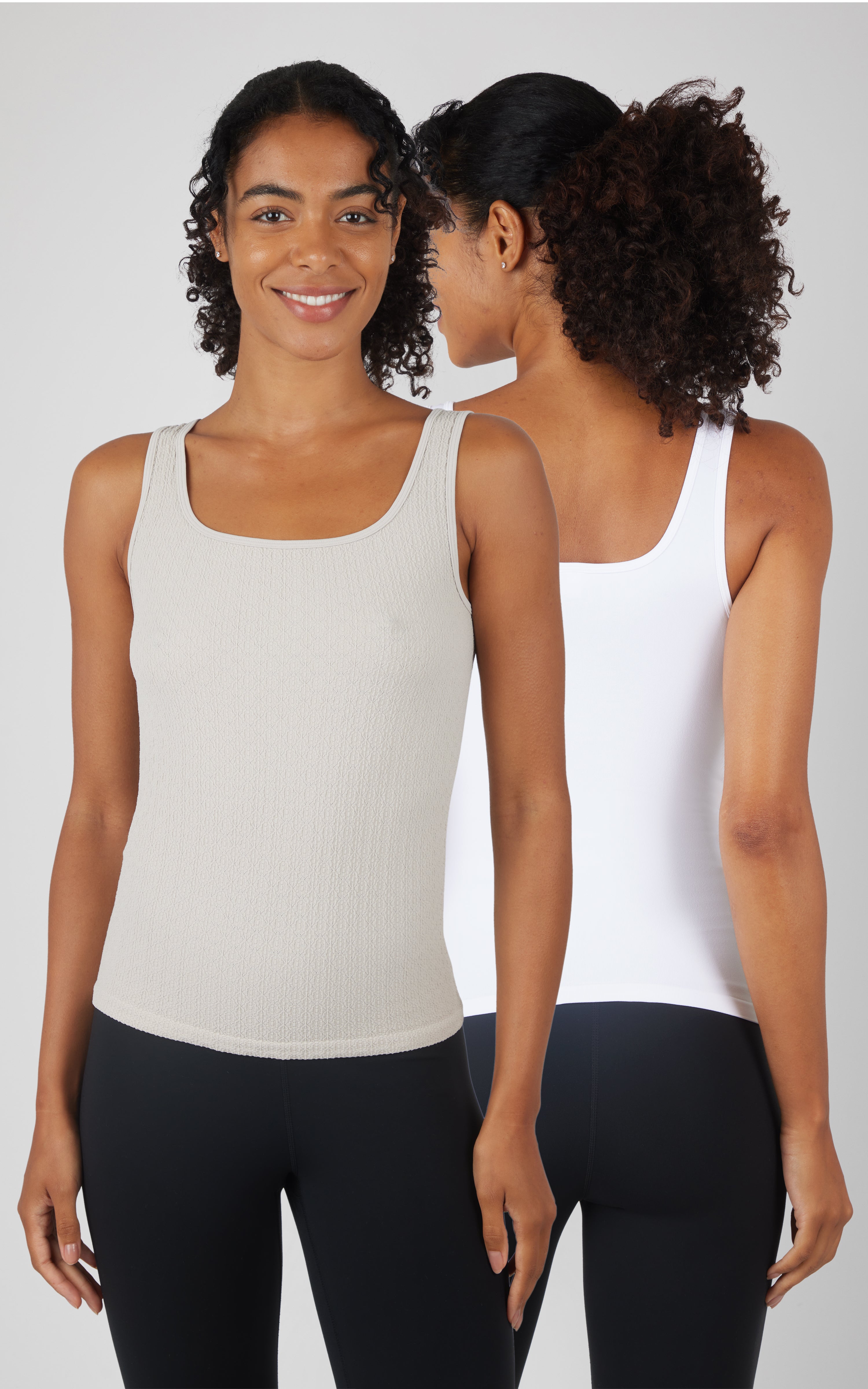 2 PK Square Neck Tank