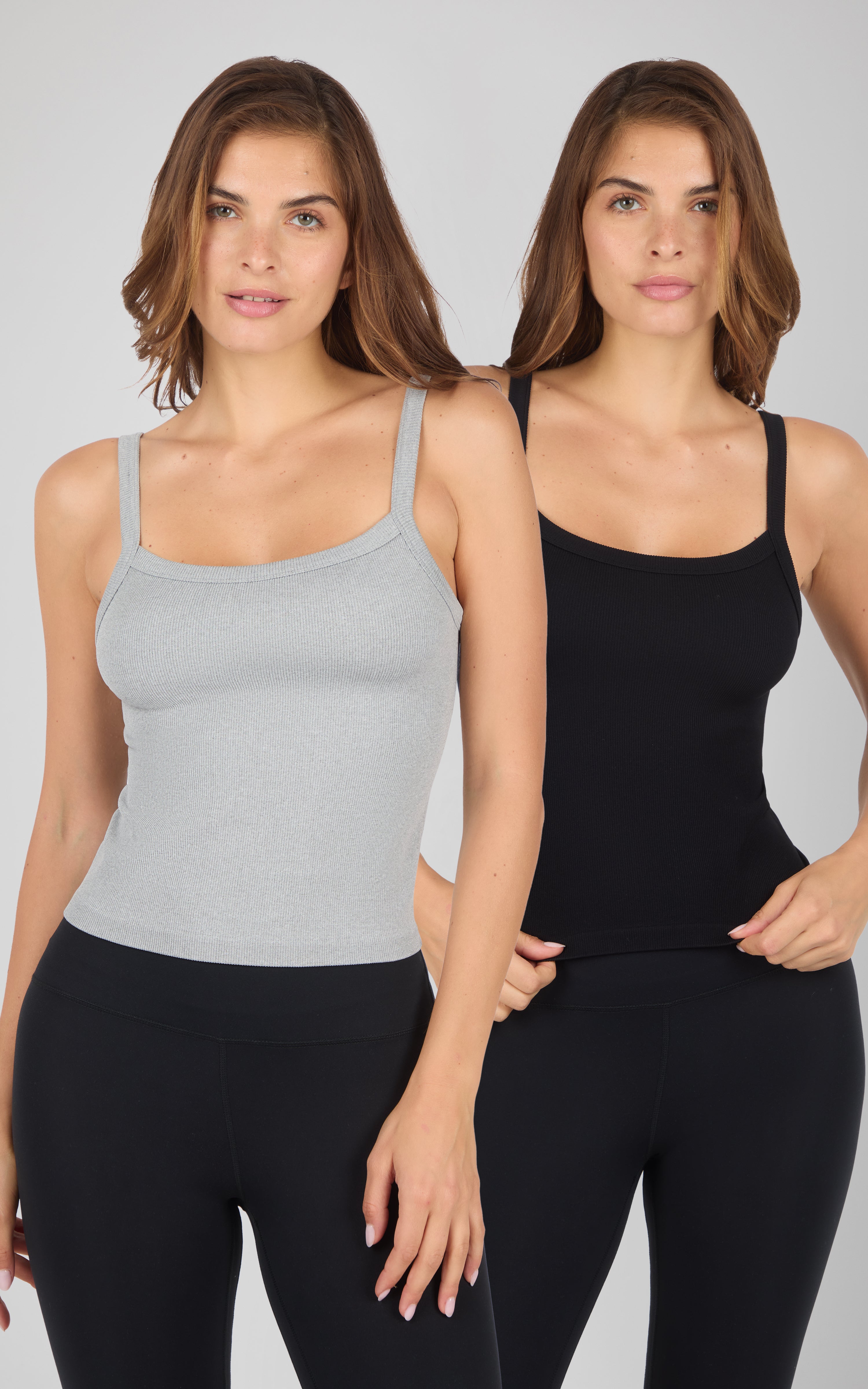 Rib Seamless Replay Tank 2 PK - 90 Degree by Reflex
