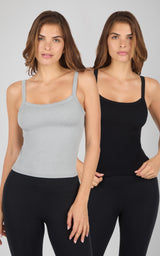 Rib Seamless Replay Tank 2 PK - 90 Degree by Reflex