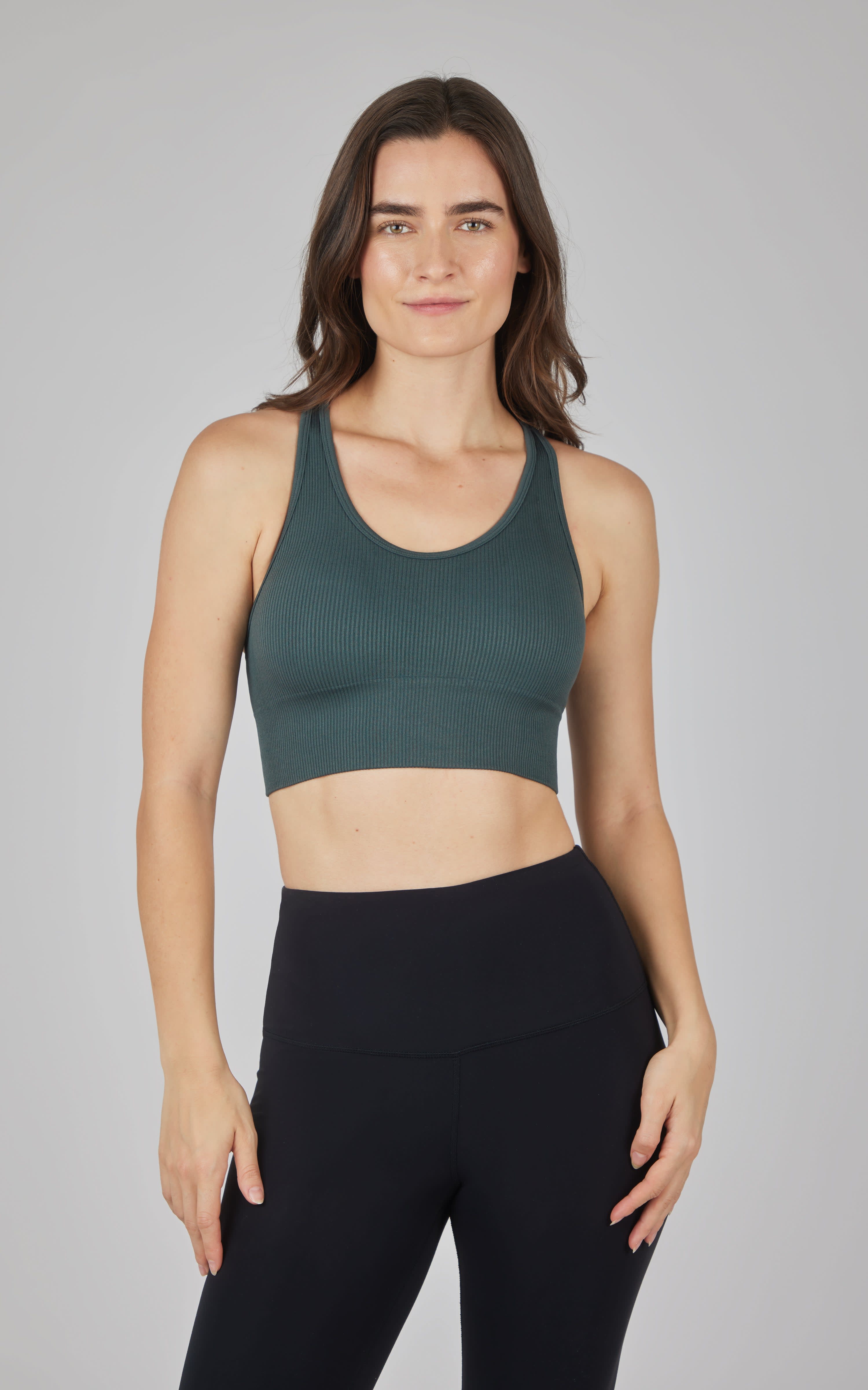 2 PK Ribbed Bralette - 90 Degree by Reflex