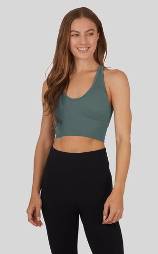 2 PK Ribbed Bralette - Our Earthy Story - 90 Degree by Reflex
