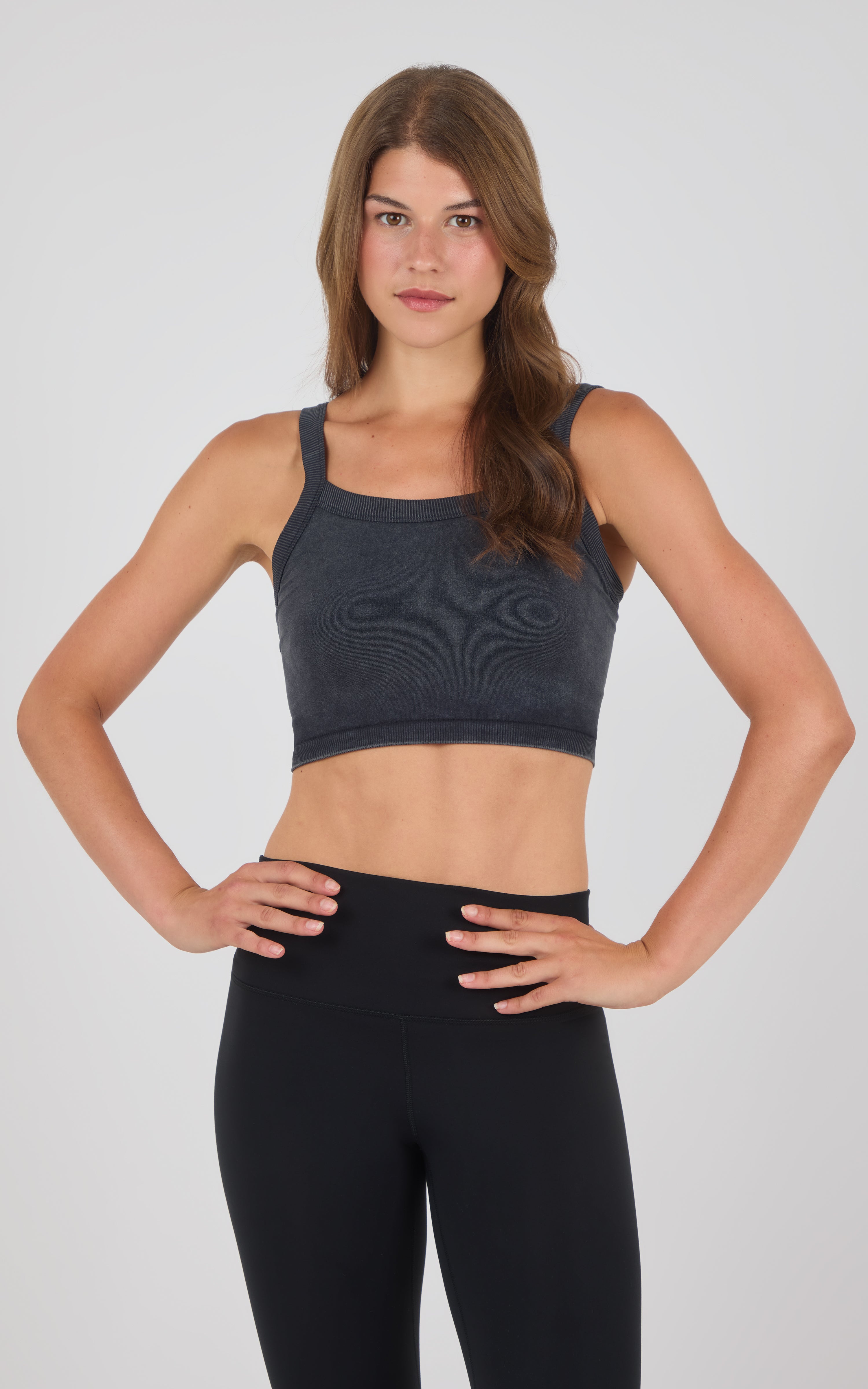 Stone Wash & Classic Seamless Anette Bra Tank 2 PK - 90 Degree by Reflex