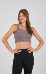 Stone Wash & Classic Seamless Anette Bra Tank 2 PK - 90 Degree by Reflex