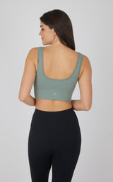 2 PK Textured Seamless Scooped Neck Bra