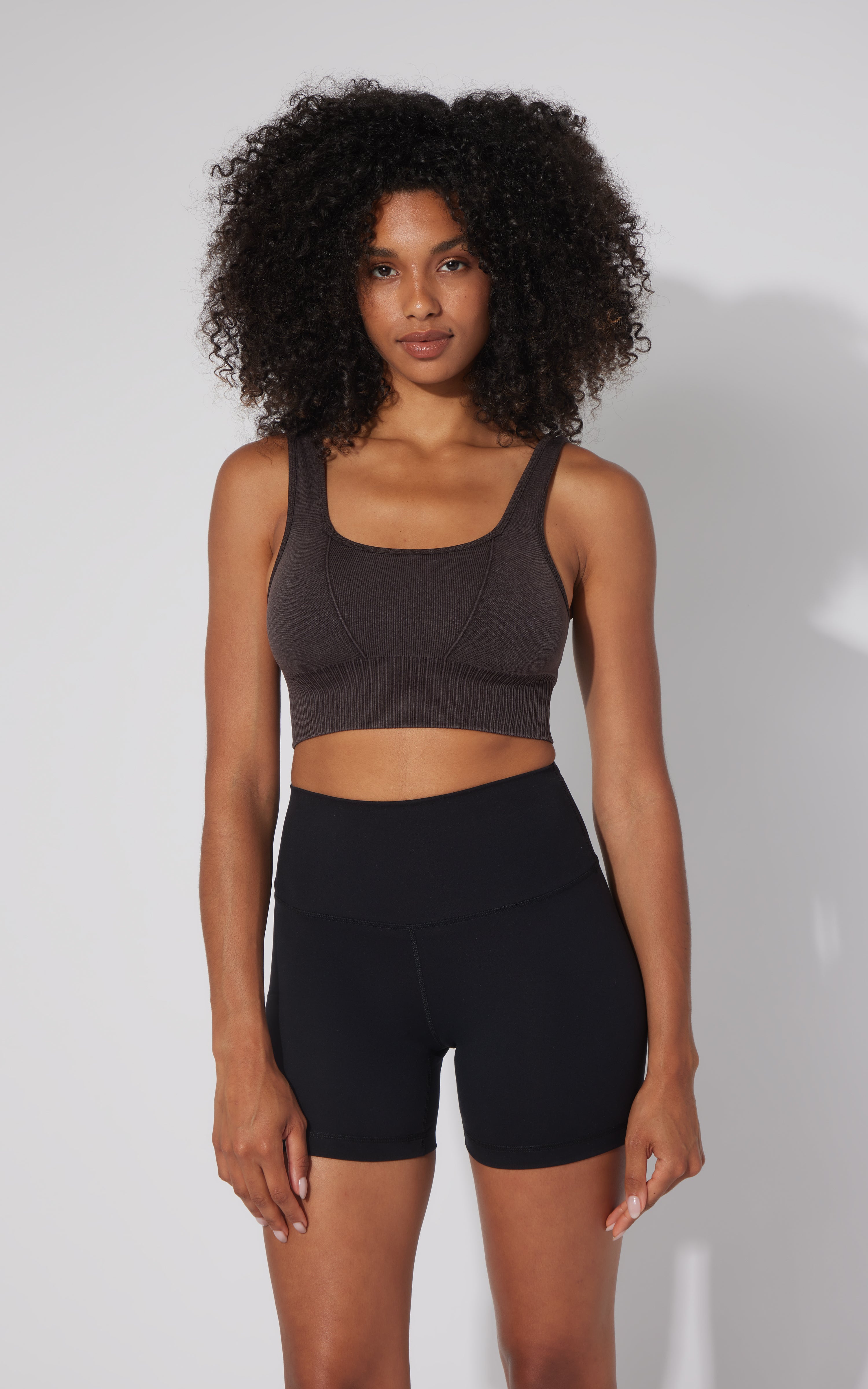 2 PK Stonewash Seamless Bra Tank