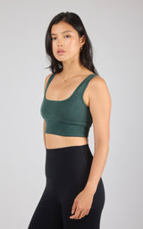 2 PK Stonewash Seamless Bra Tank - 90 Degree by Reflex