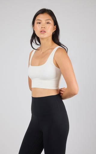 2 PK Stonewash Seamless Bra Tank - 90 Degree by Reflex