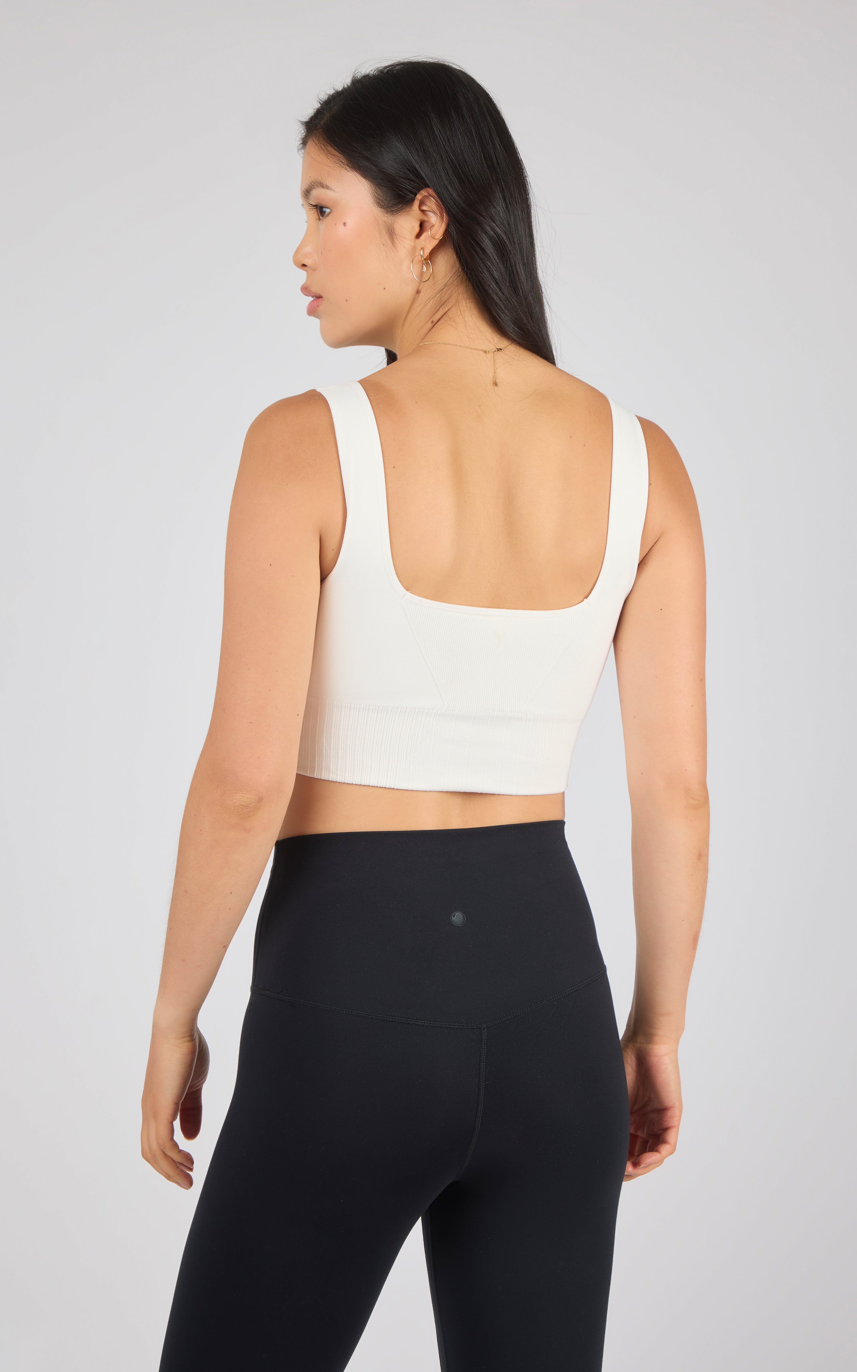 2 PK Stonewash Seamless Bra Tank - 90 Degree by Reflex