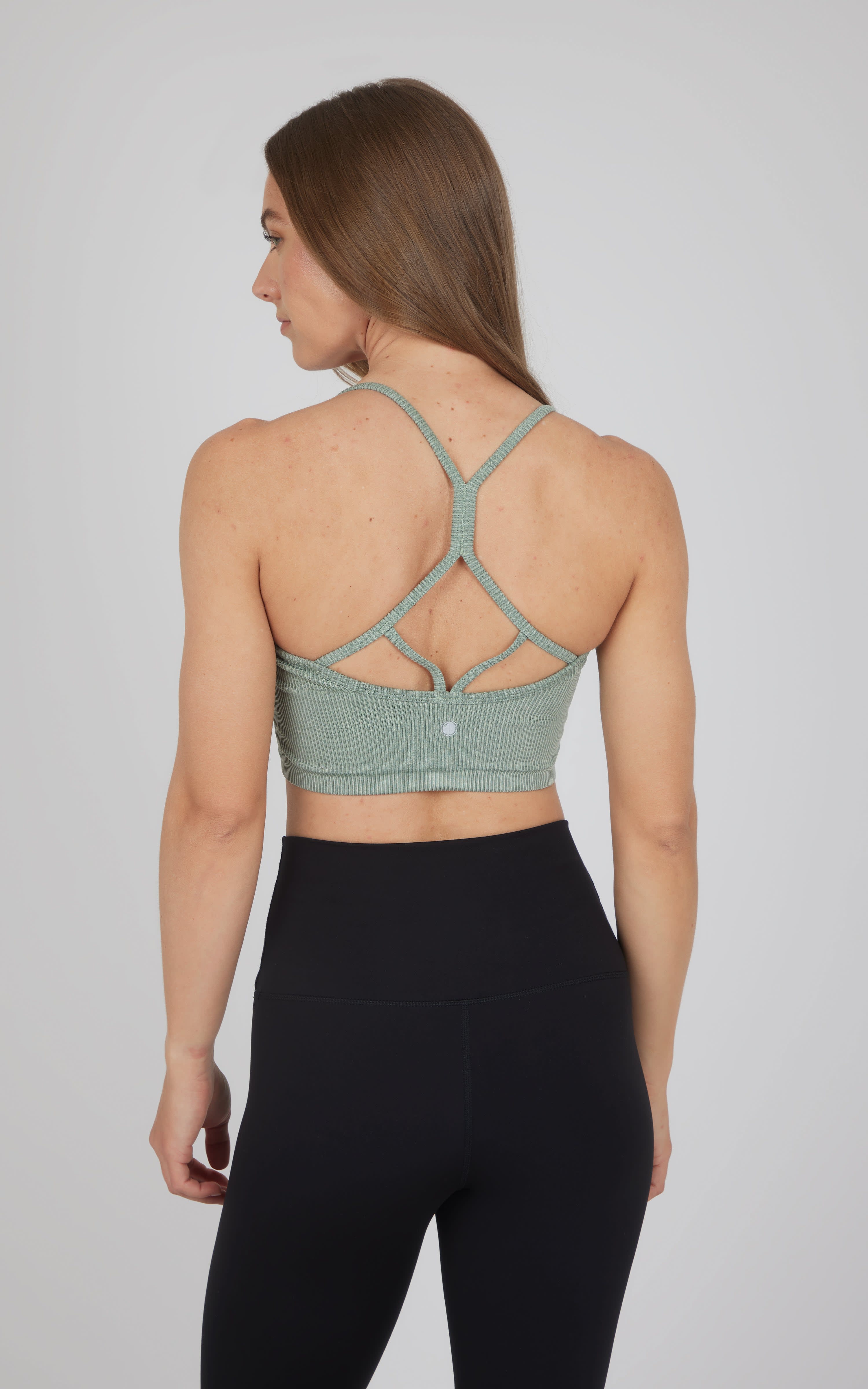 2 PK Ribbed Seamless Rosaline Bra - 90 Degree by Reflex