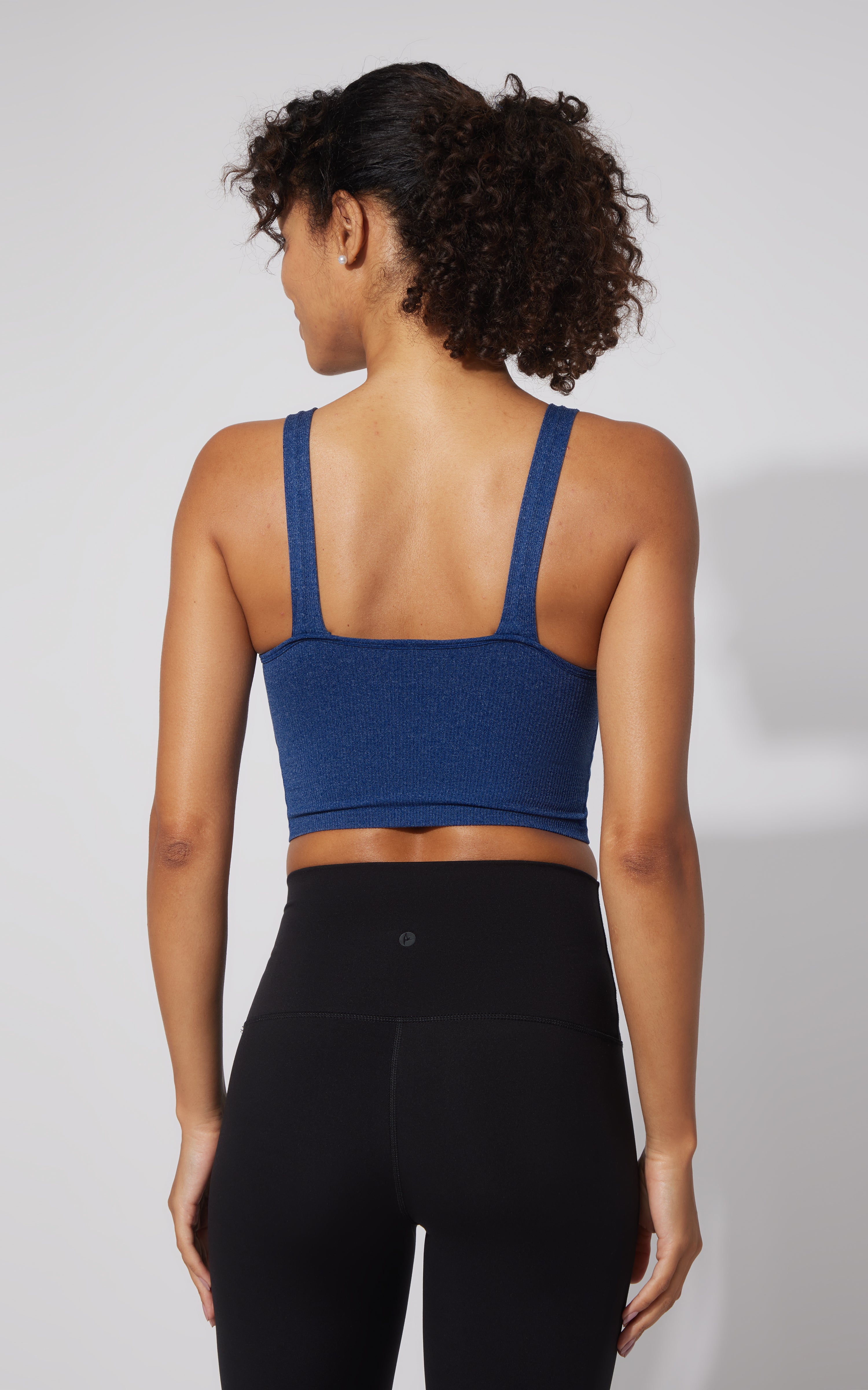 2 PK Alamo Ribbed Seamless V-Neck Bra Tank