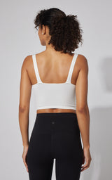 2 PK Alamo Ribbed Seamless V-Neck Bra Tank - 90 Degree by Reflex