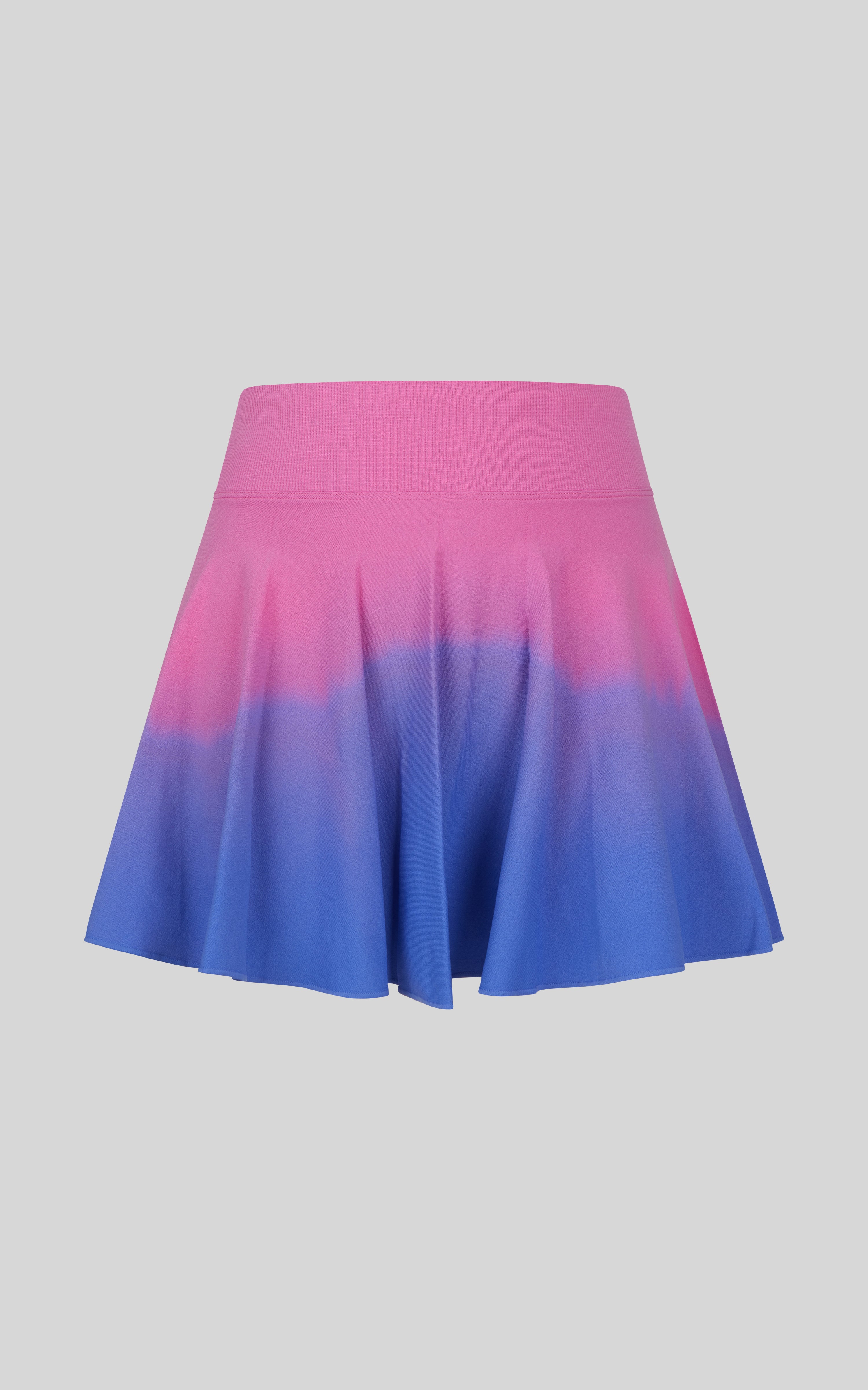 Girls 2 PK Dip Dye Flare Skort