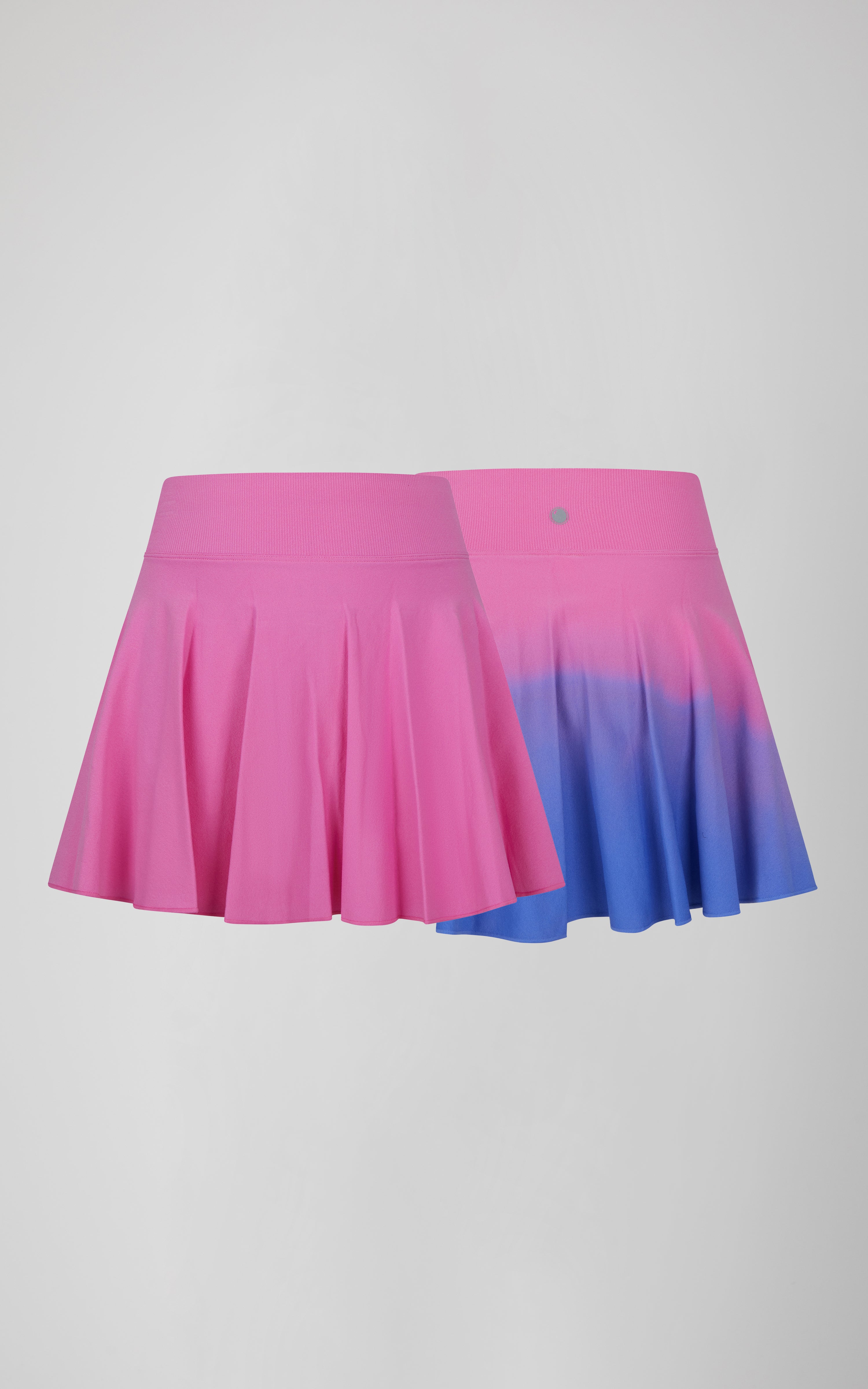 Girls 2 PK Dip Dye Flare Skort