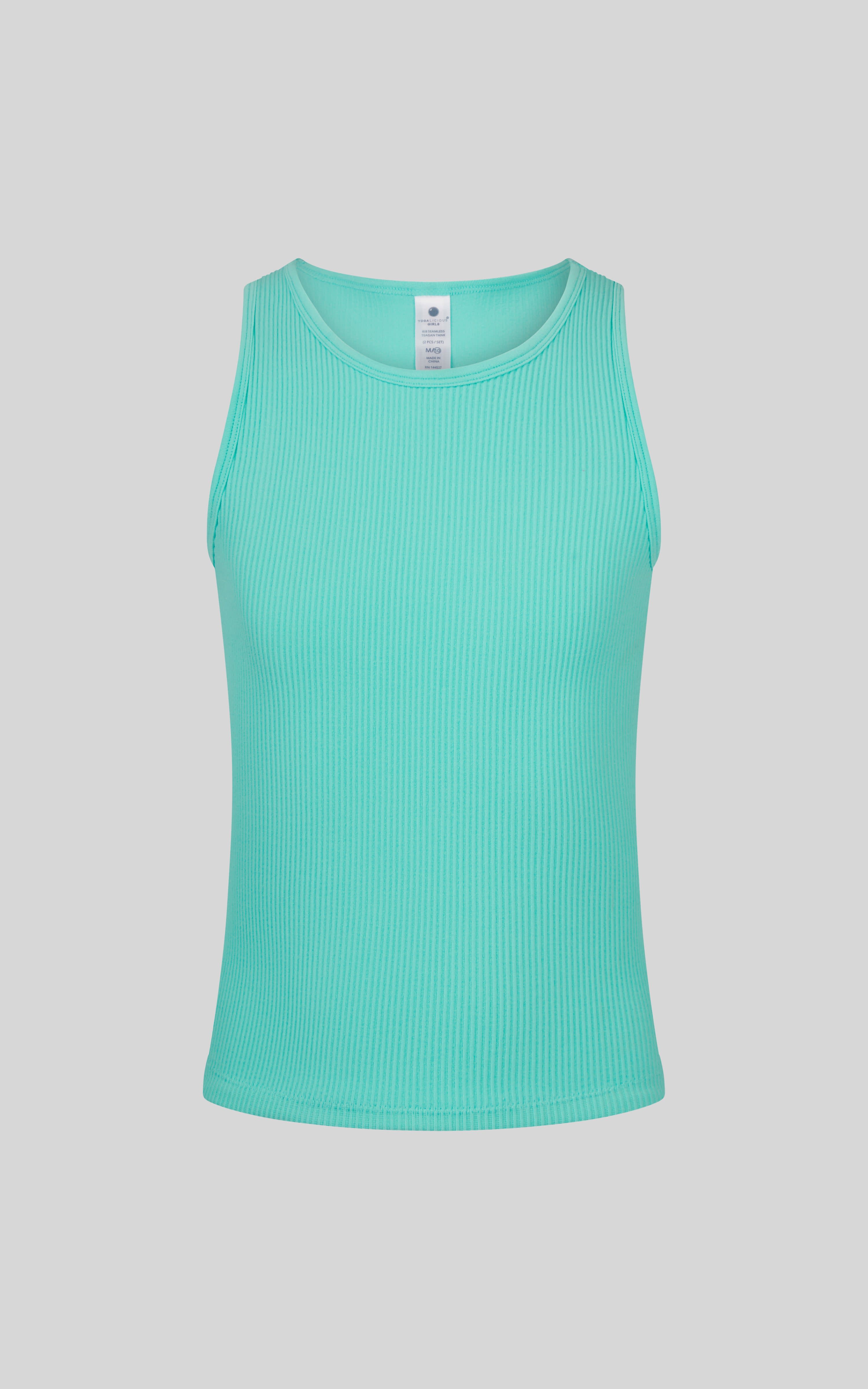 Girls 2 PK Ribbed Tank - 90 Degree by Reflex