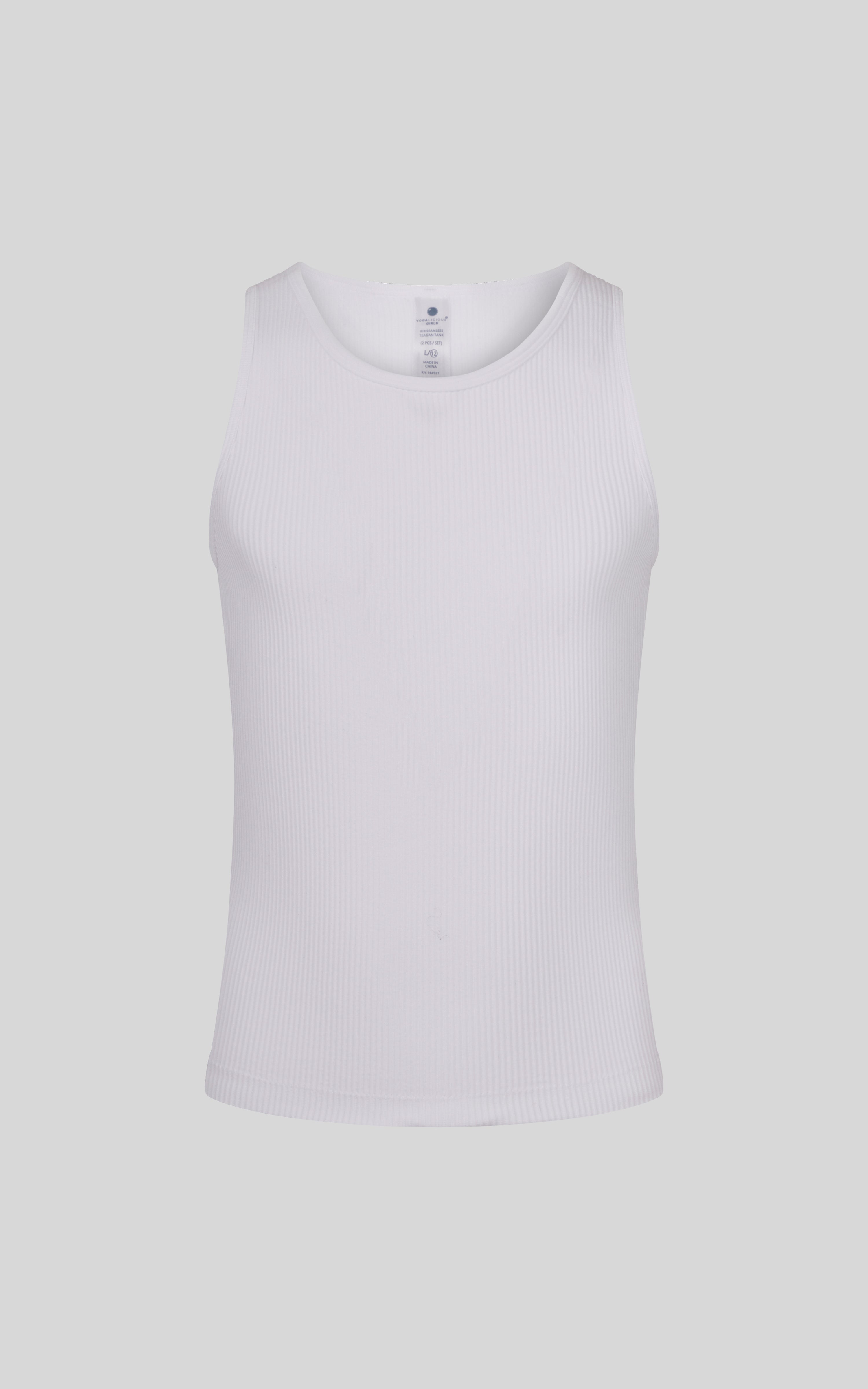 Girls 2 PK Ribbed Tank - 90 Degree by Reflex