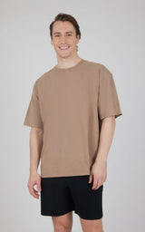 Men's Acid Wash Oversized Boxy Crew Neck Tee - 90 Degree by Reflex