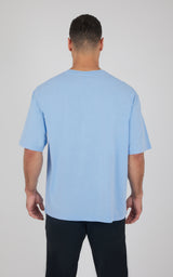 Men's Acid Wash Oversized Boxy Crew Neck Tee - 90 Degree by Reflex