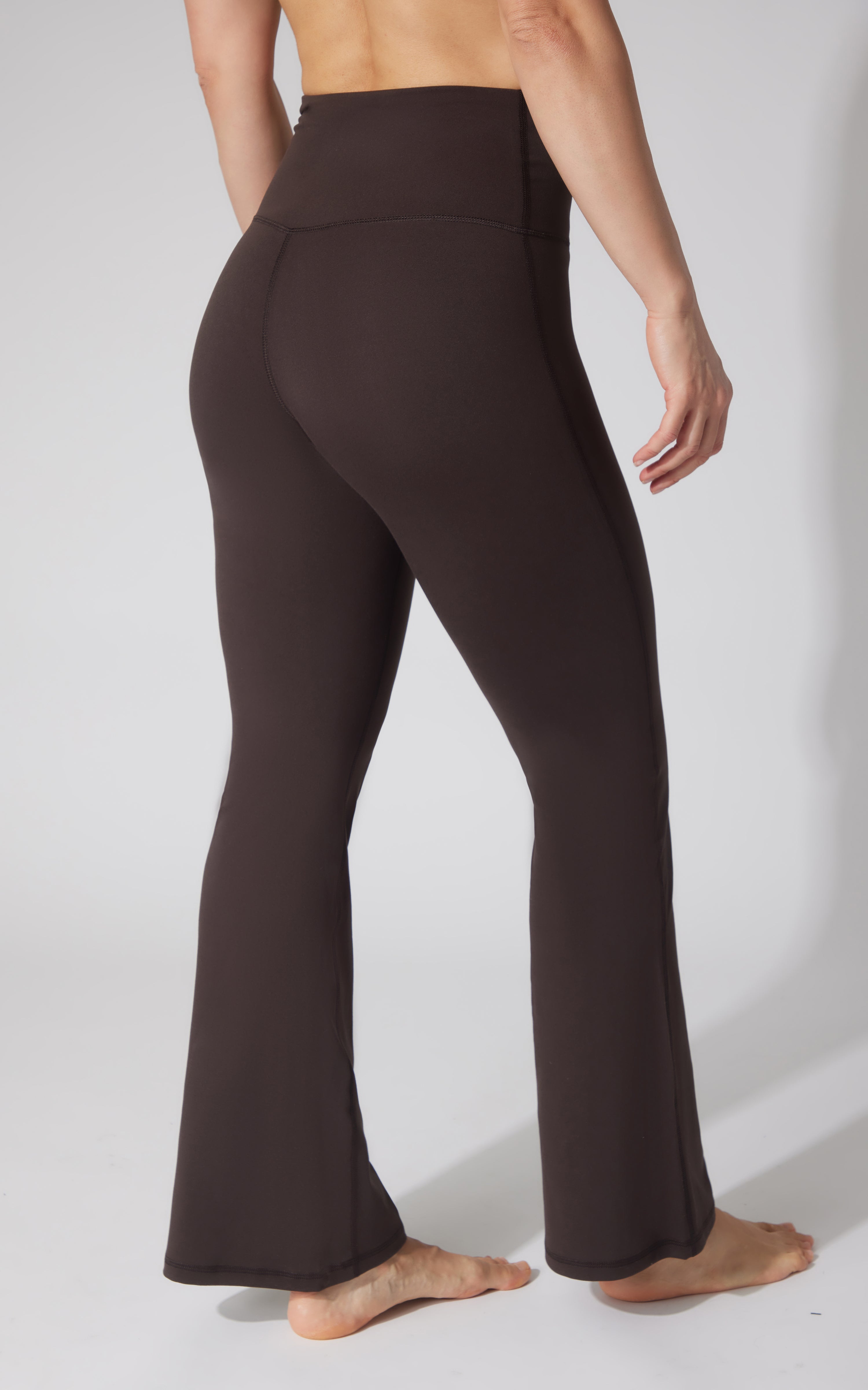 Lux Hudson Elastic Free V-Back 7/8 Flare Pant - 90 Degree by Reflex