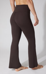 Lux Hudson Elastic Free V-Back 7/8 Flare Pant - 90 Degree by Reflex