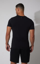 Men's Silicon Washed Pima Cotton Crew Neck Tee