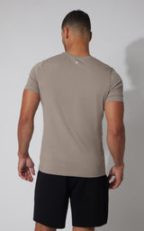 Men's Silicon Washed Pima Cotton Crew Neck Tee